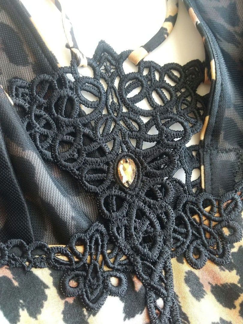 レア☆ワコール　サルート　ゼーン　キャミソール L 未使用　ヒョウ柄