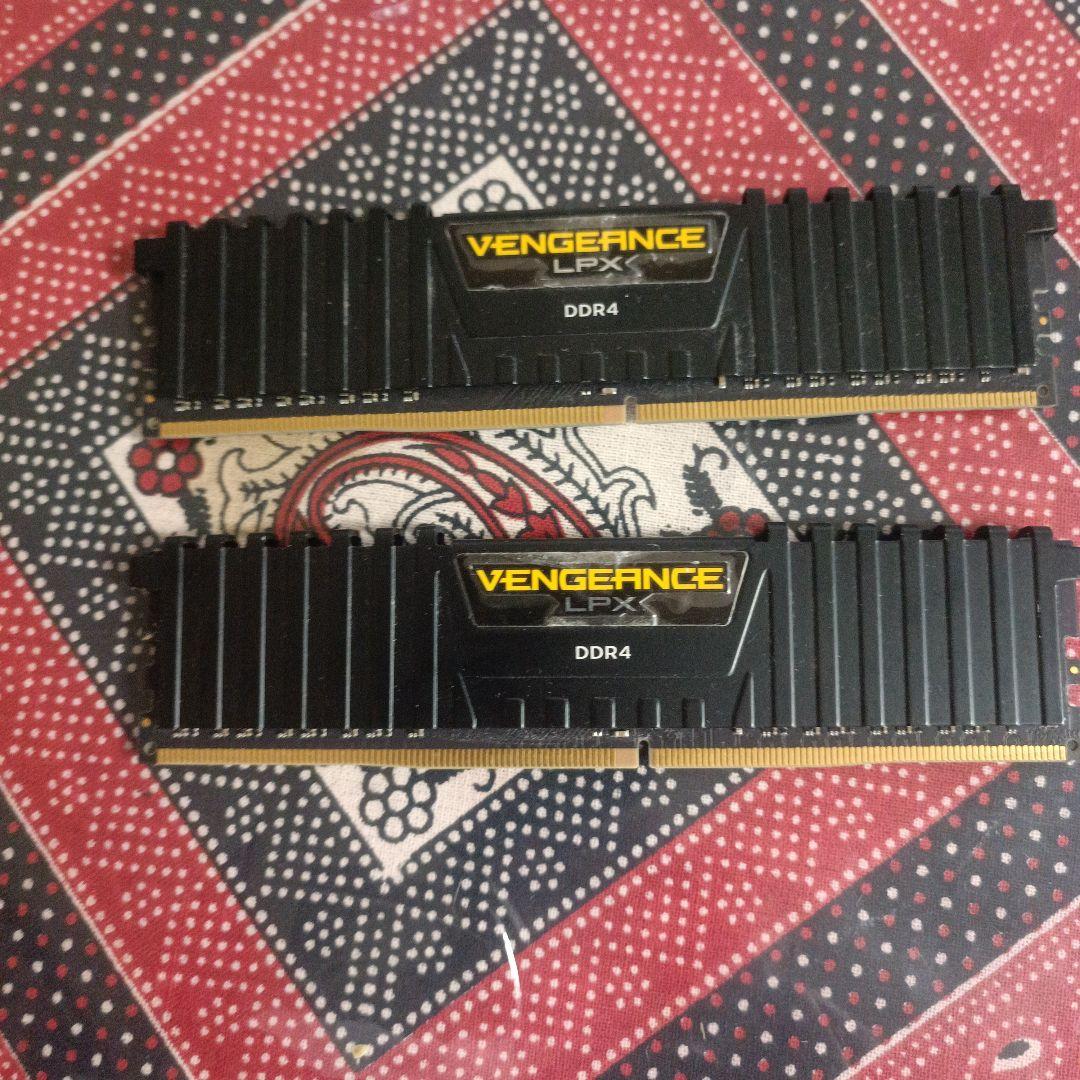Vengeance LPX DDR4メモリー16GB(8GB×2) 動作確認済み