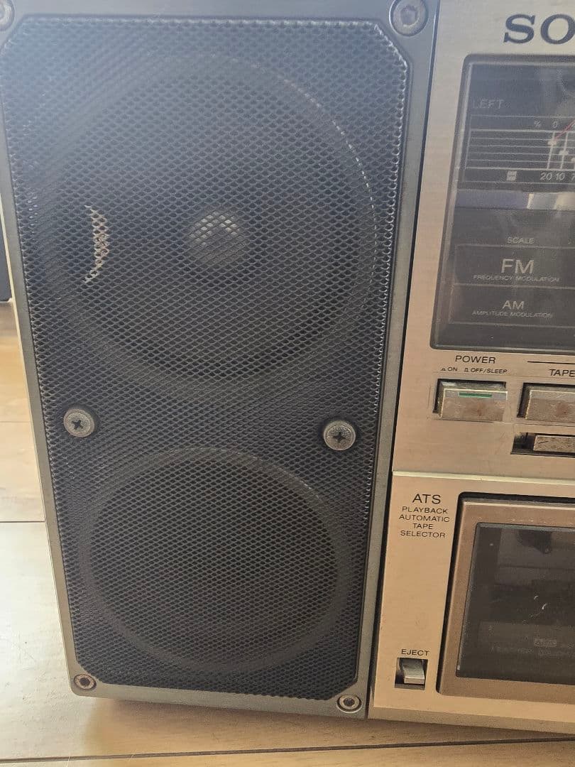 ソニー SONY CFS-F40 ラジカセ 昭和レトロ オーディオ機器