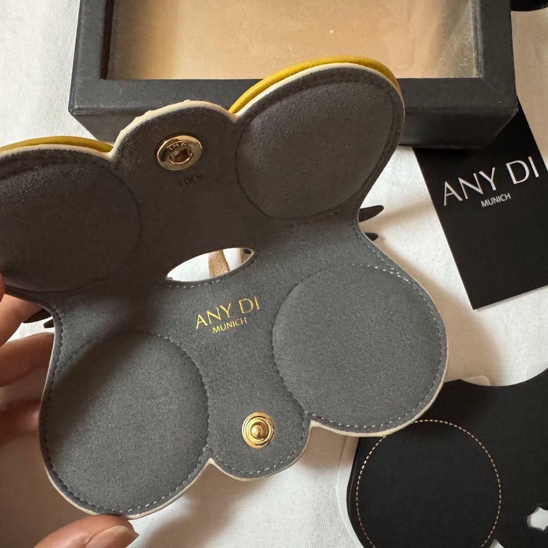 ANY DI イエロー ゴールド サングラスケース