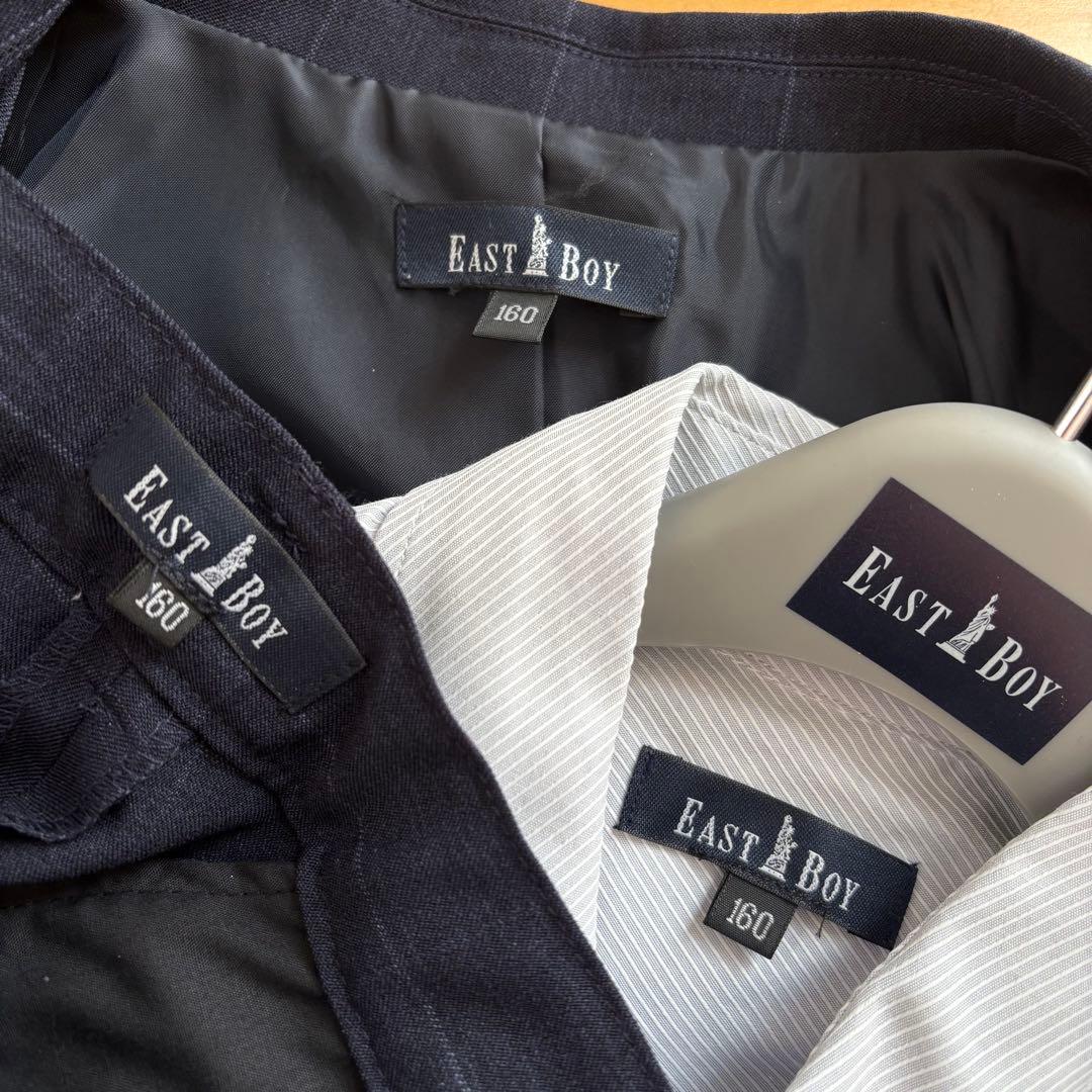 【新品】 イーストボーイ キッズフォーマル スーツ 160 卒業式 男の子 完品