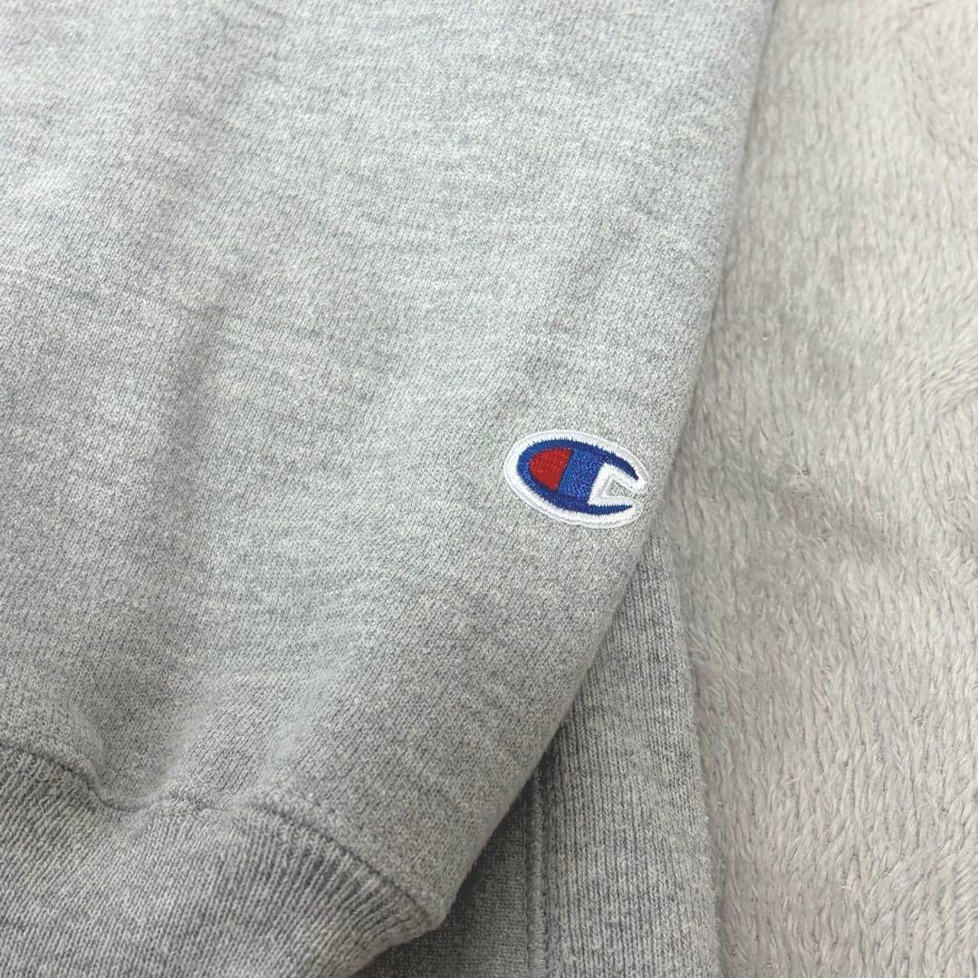 Champion MoMA ロゴ グレー スウェット