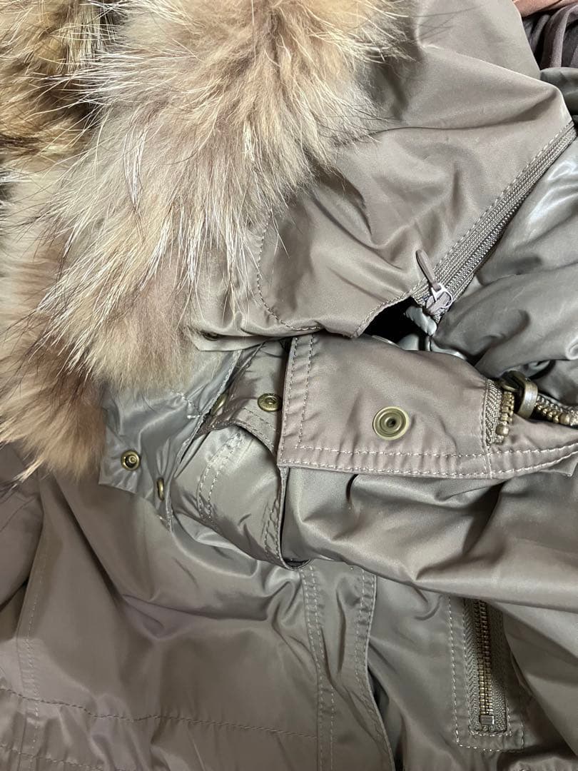 【美品】ICB　アイシービー　ダウンライナー付きモッズコート　ファー