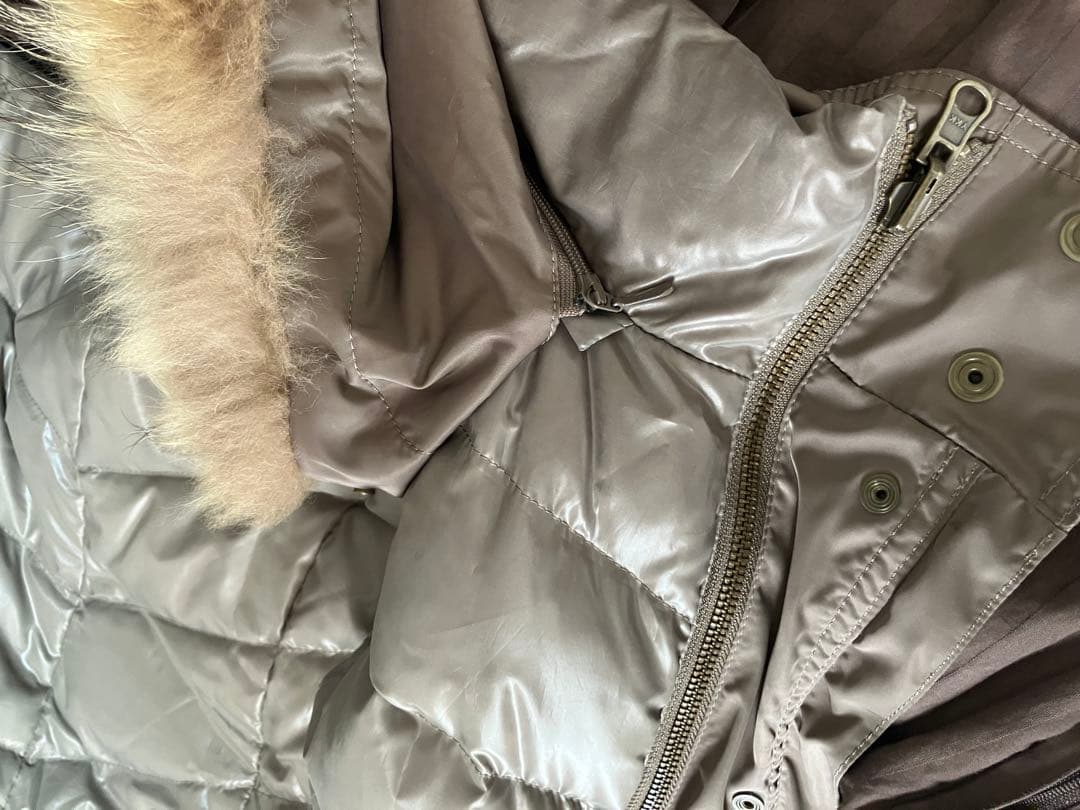 【美品】ICB　アイシービー　ダウンライナー付きモッズコート　ファー