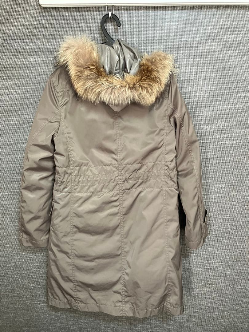 【美品】ICB　アイシービー　ダウンライナー付きモッズコート　ファー