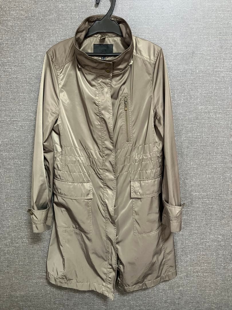 【美品】ICB　アイシービー　ダウンライナー付きモッズコート　ファー