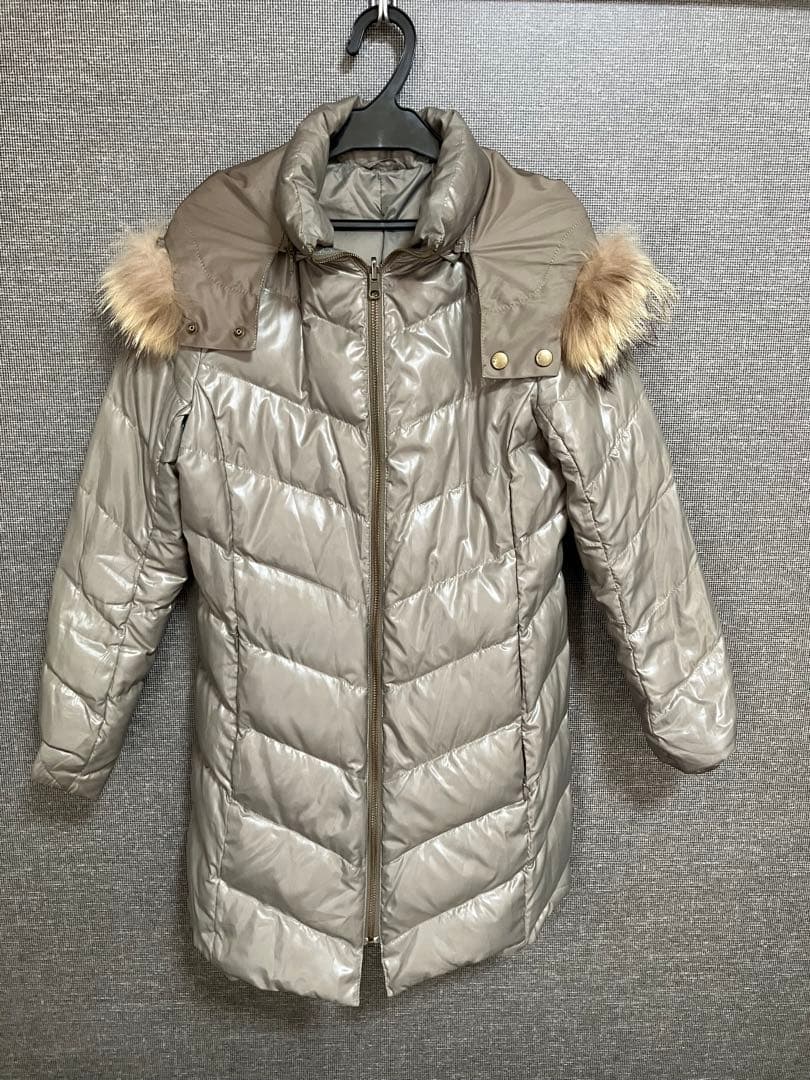 【美品】ICB　アイシービー　ダウンライナー付きモッズコート　ファー