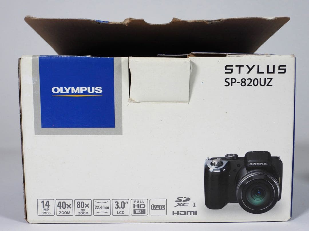 「美品」オリンパス デジタルカメラ STYLUS SP-820UZ シルバー