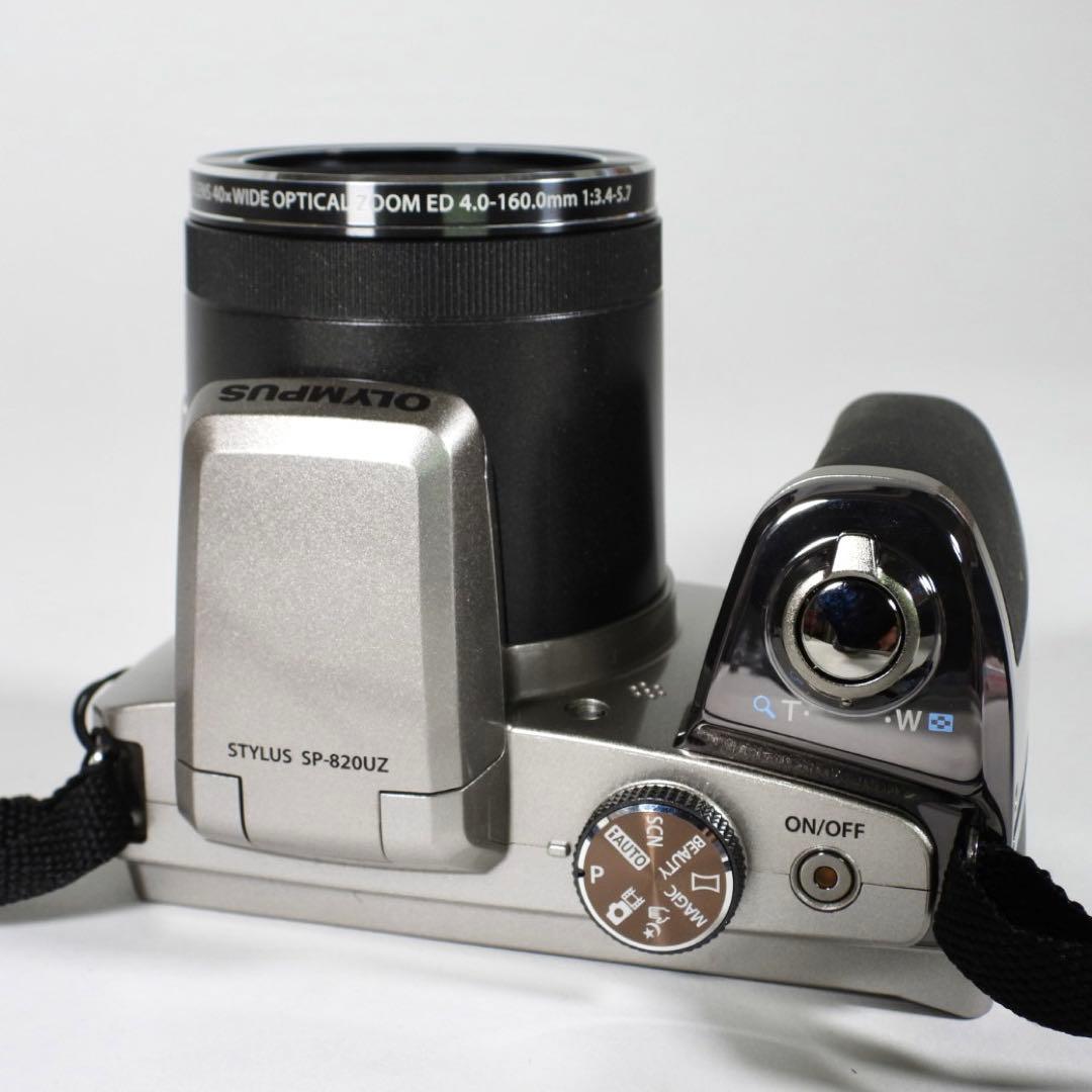 「美品」オリンパス デジタルカメラ STYLUS SP-820UZ シルバー