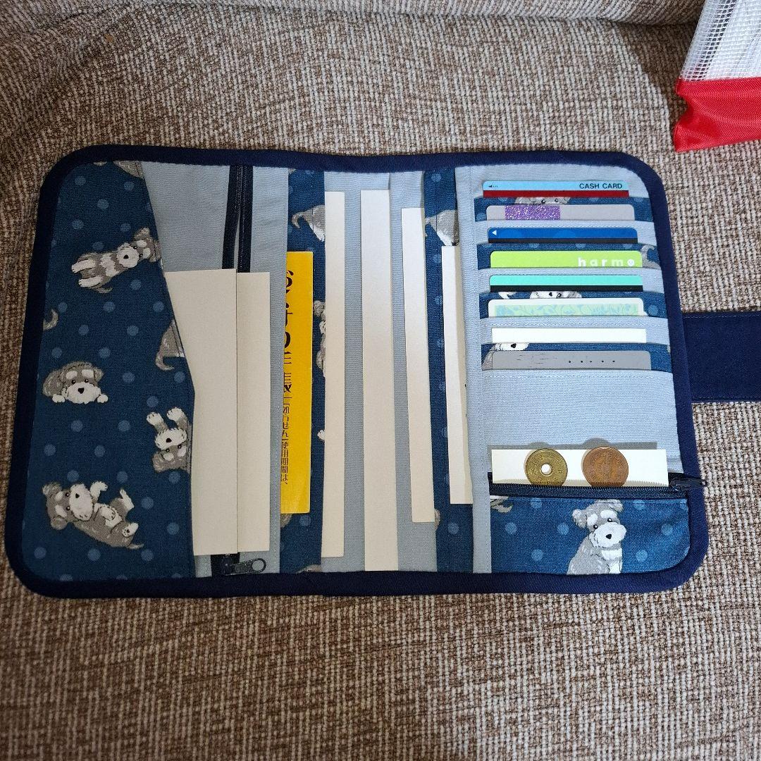 シュナウザー柄トートバッグ他12点セット　ハンドメイド