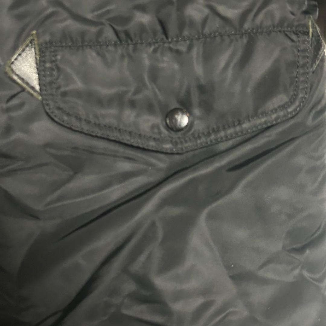 まめこALPHA アルファ N3B L ブラック ファー着脱可 2WAY