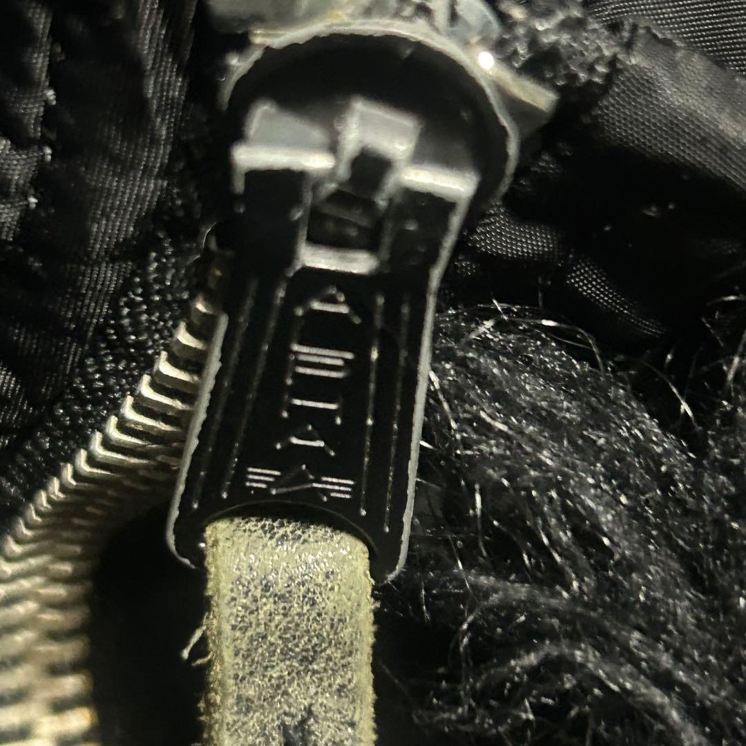 まめこALPHA アルファ N3B L ブラック ファー着脱可 2WAY