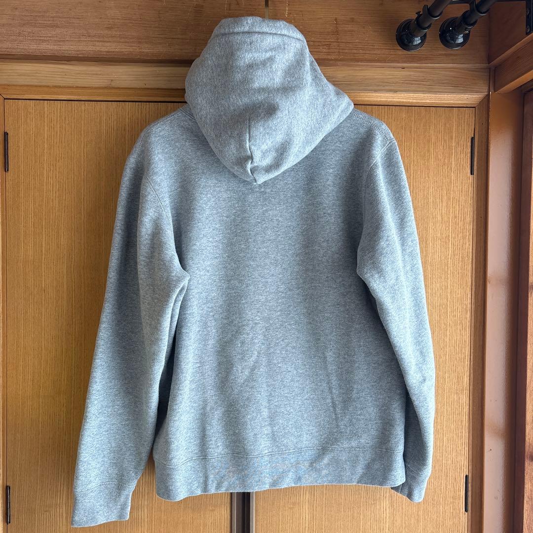 最終値下げ　貴重　A BATHING APE グレー パーカー ピンク　短丈　S