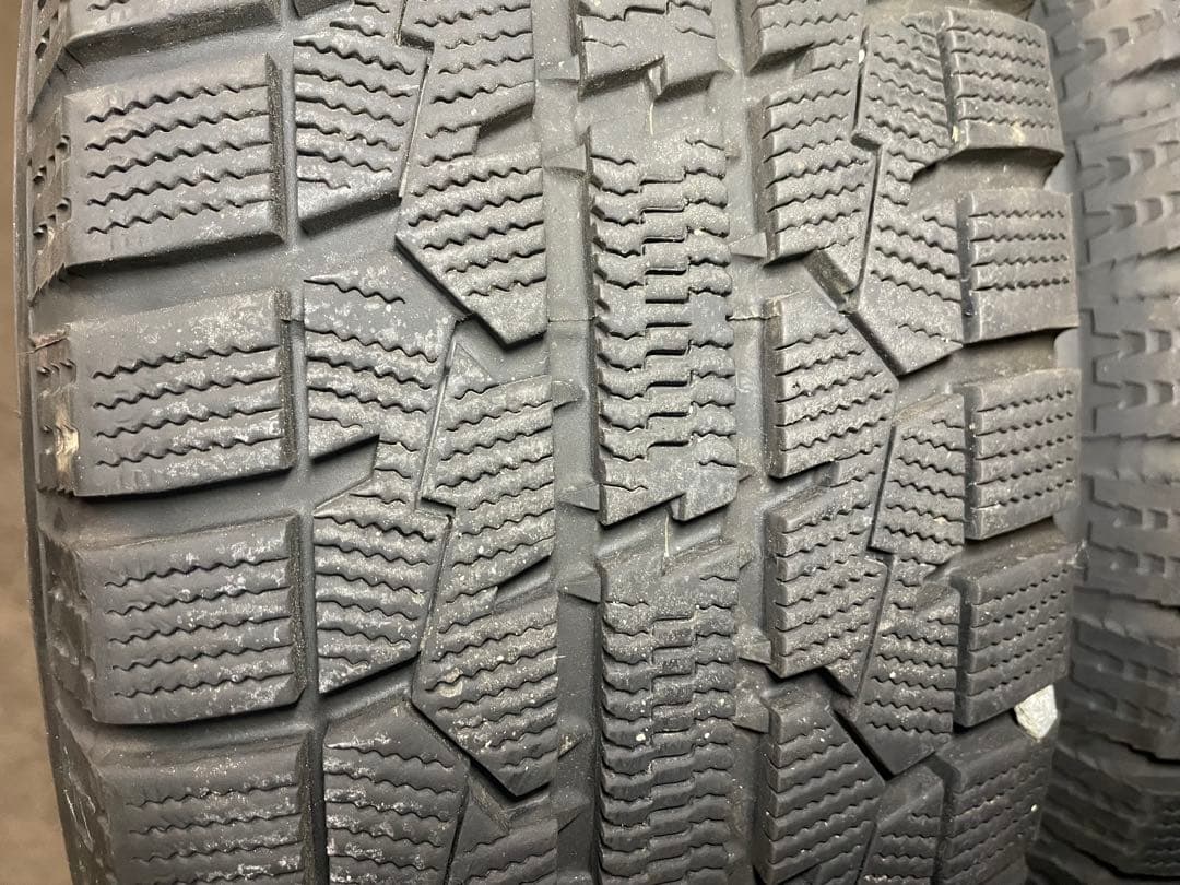 195/65R15 バリ溝　スタッドレスアルミセット 美品　トヨタ純正ナット対応