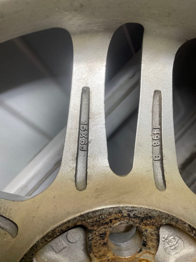 195/65R15 バリ溝　スタッドレスアルミセット 美品　トヨタ純正ナット対応