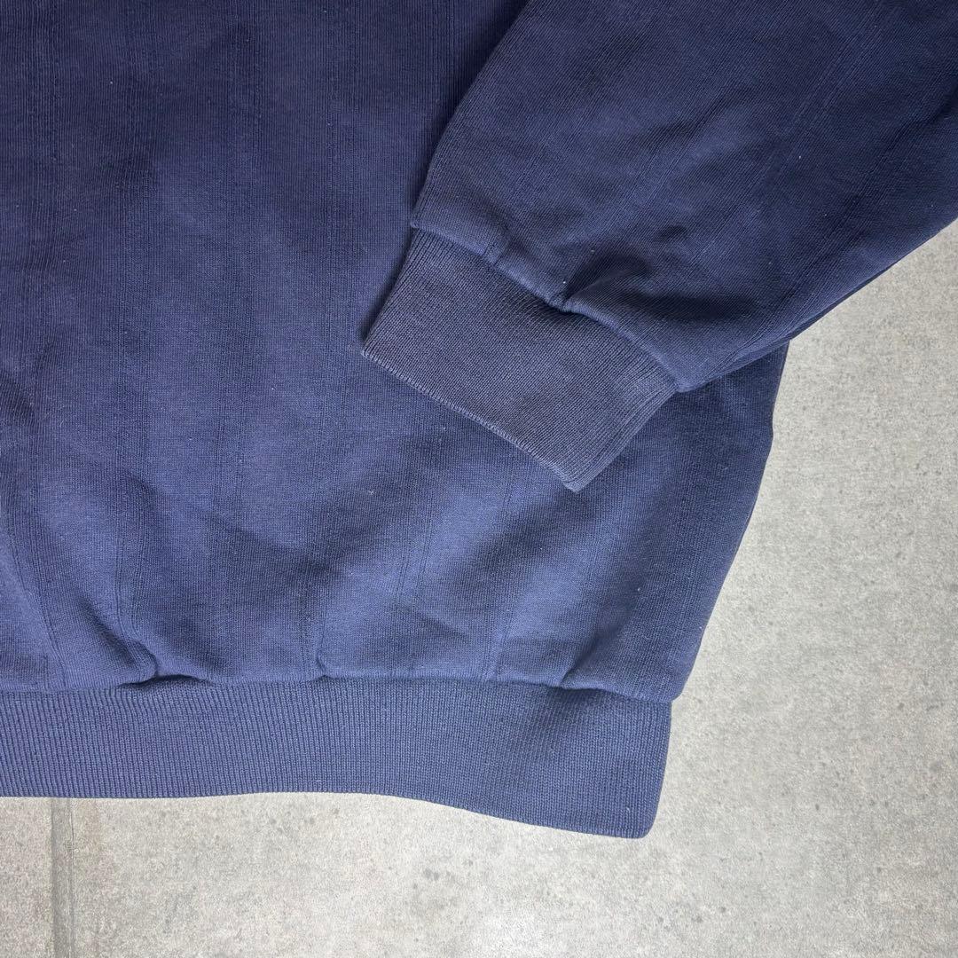 OLD NIKE GOLF　スウェット　90s　刺繍　ハーフジップ　センターロゴ