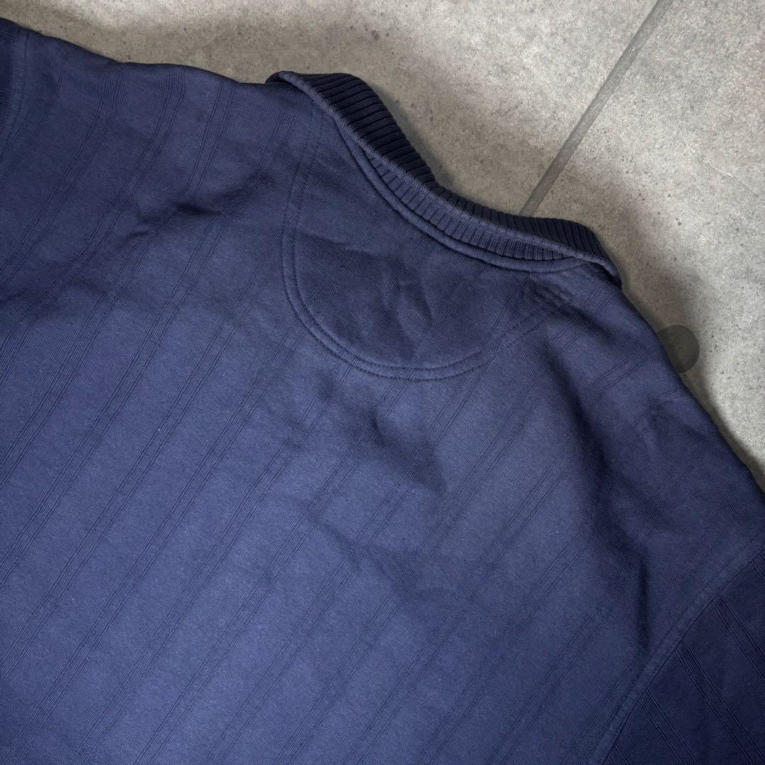 OLD NIKE GOLF　スウェット　90s　刺繍　ハーフジップ　センターロゴ