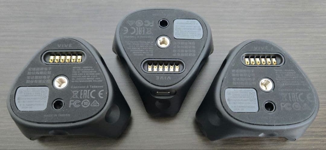 HTC VIVE トラッカー3.0 3点・固定具セット