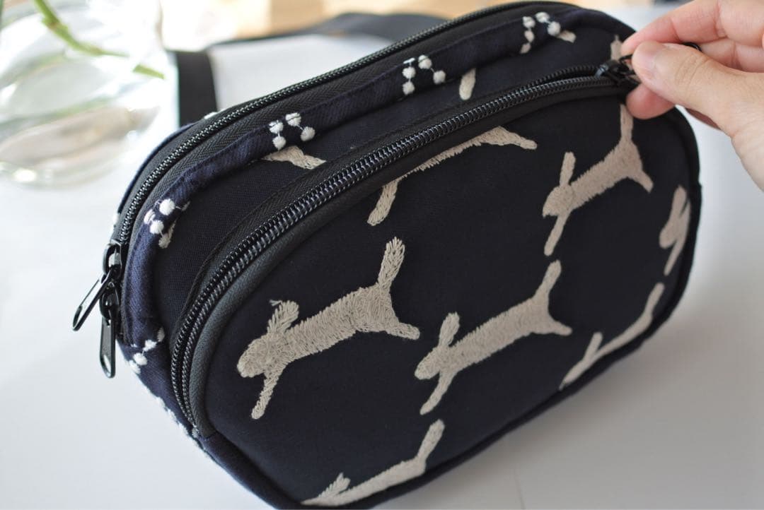 ミナペルホネン　ランランランのカンガルーバッグ