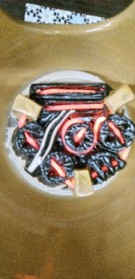 野々田式風炉型電熱器 枇杷色　さつま