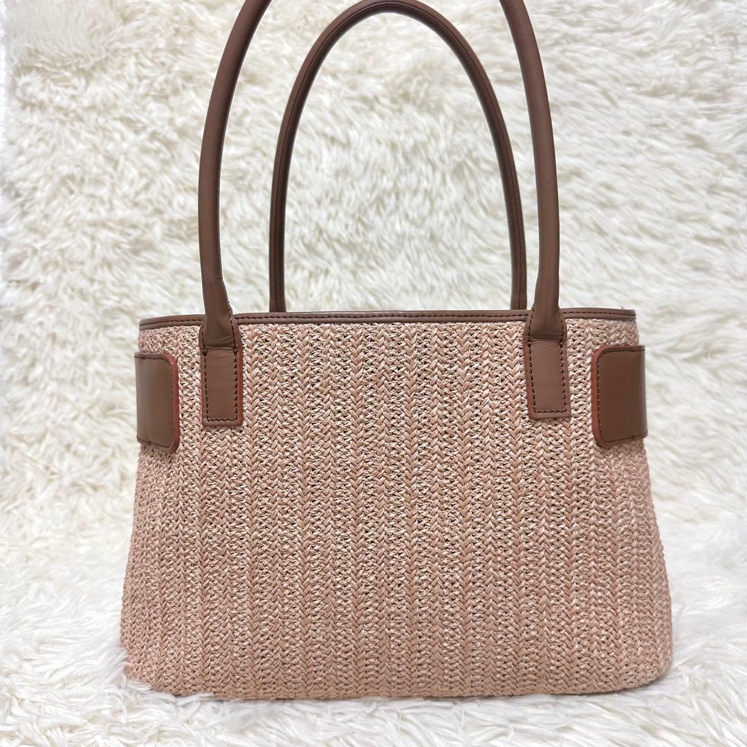 【美品】傳濱野　デンハマノ　かごバック　ナチュレバスケッティ　トートバッグ