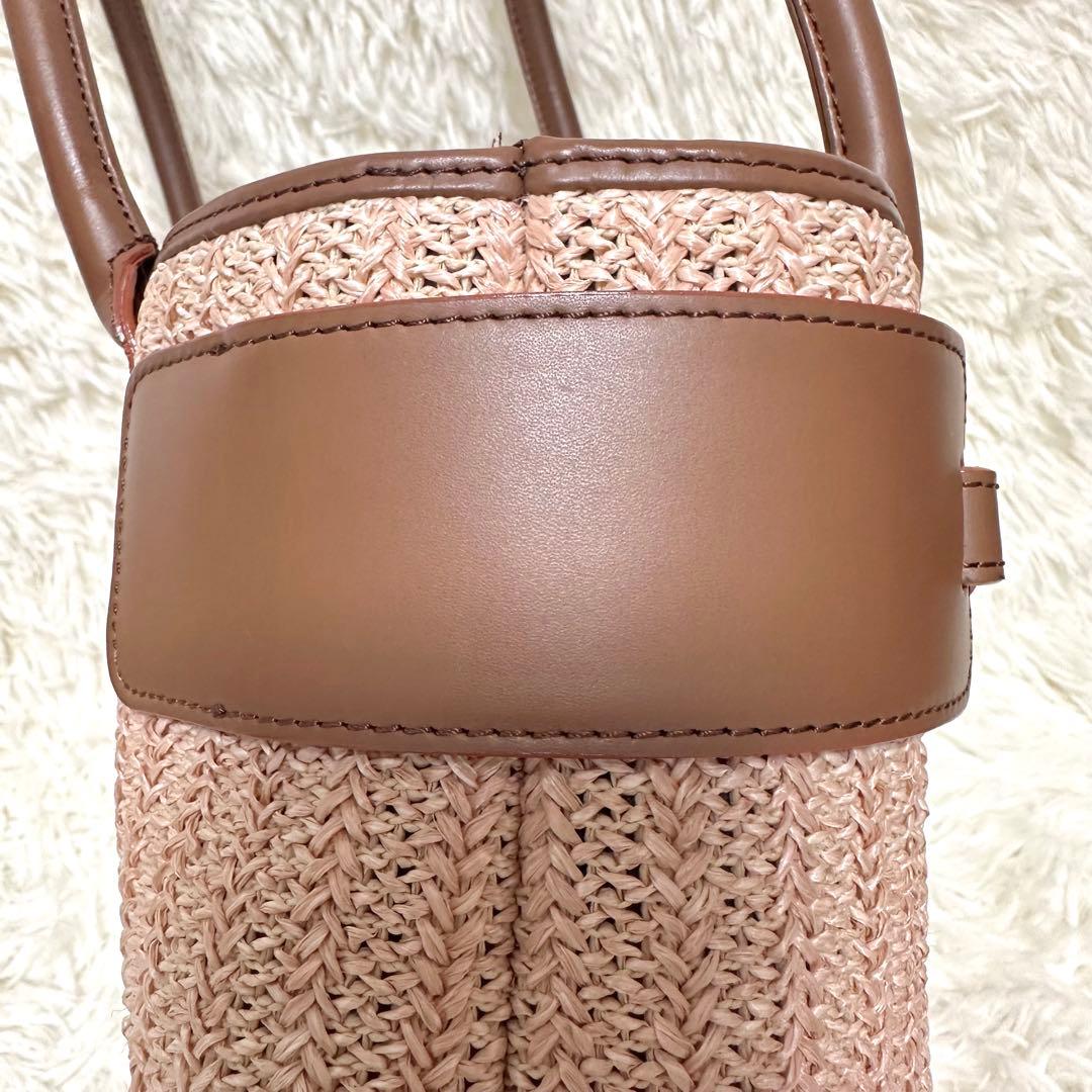 【美品】傳濱野　デンハマノ　かごバック　ナチュレバスケッティ　トートバッグ