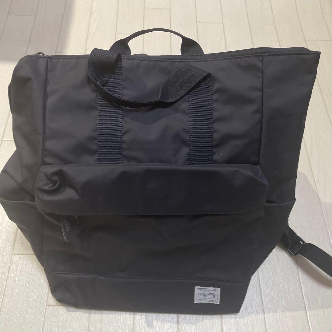 ポーター 吉田カバン ブラック 2ウェイバッグ