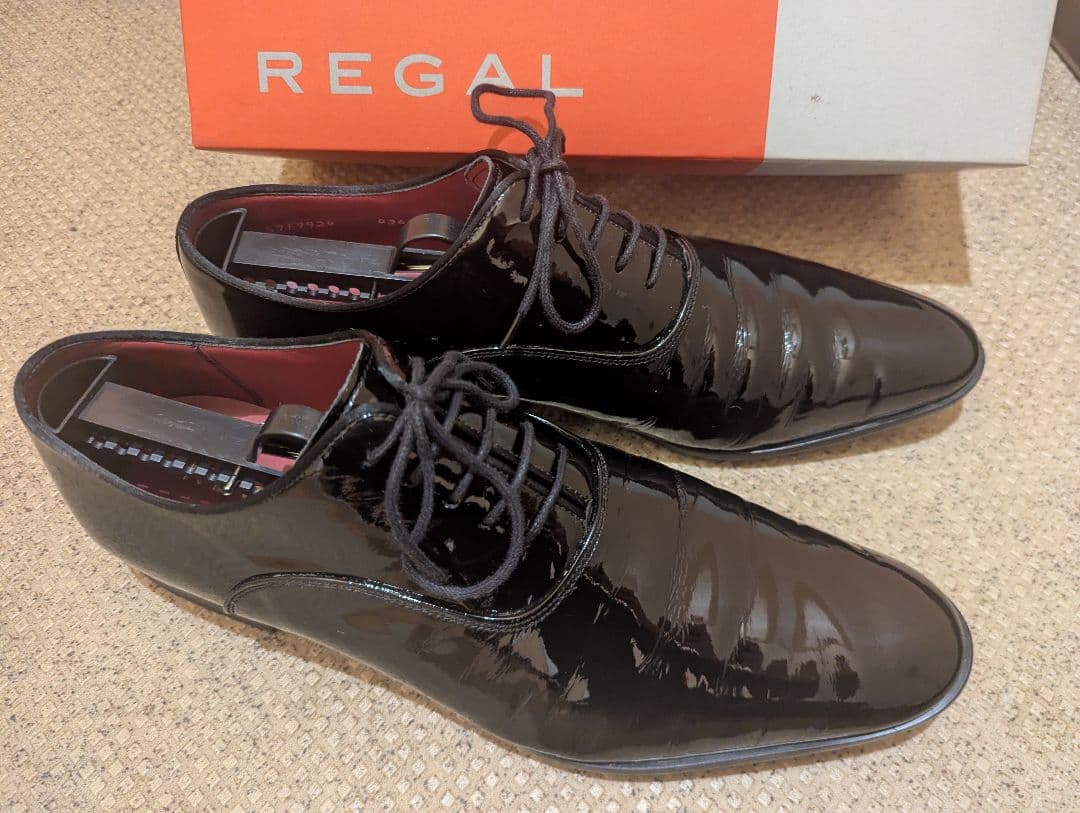【REGAL 426RBD】黒エナメル 26cm フォーマルシューズ 美品