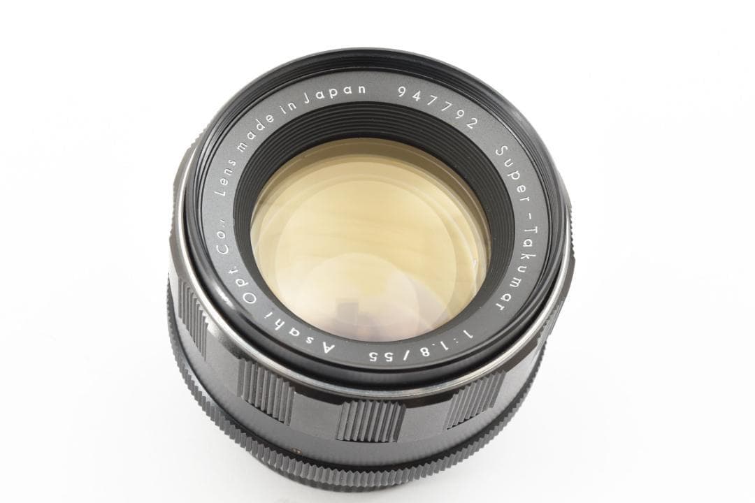 ☆前期型☆ Super Takumar 55mm F1.8 フード付 SO266