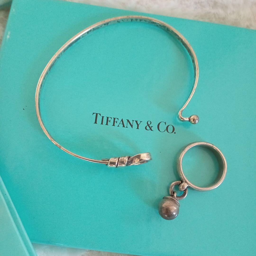 TIFFANY＆Co. ブレスレット☆ラブノットバングル☆925シルバー