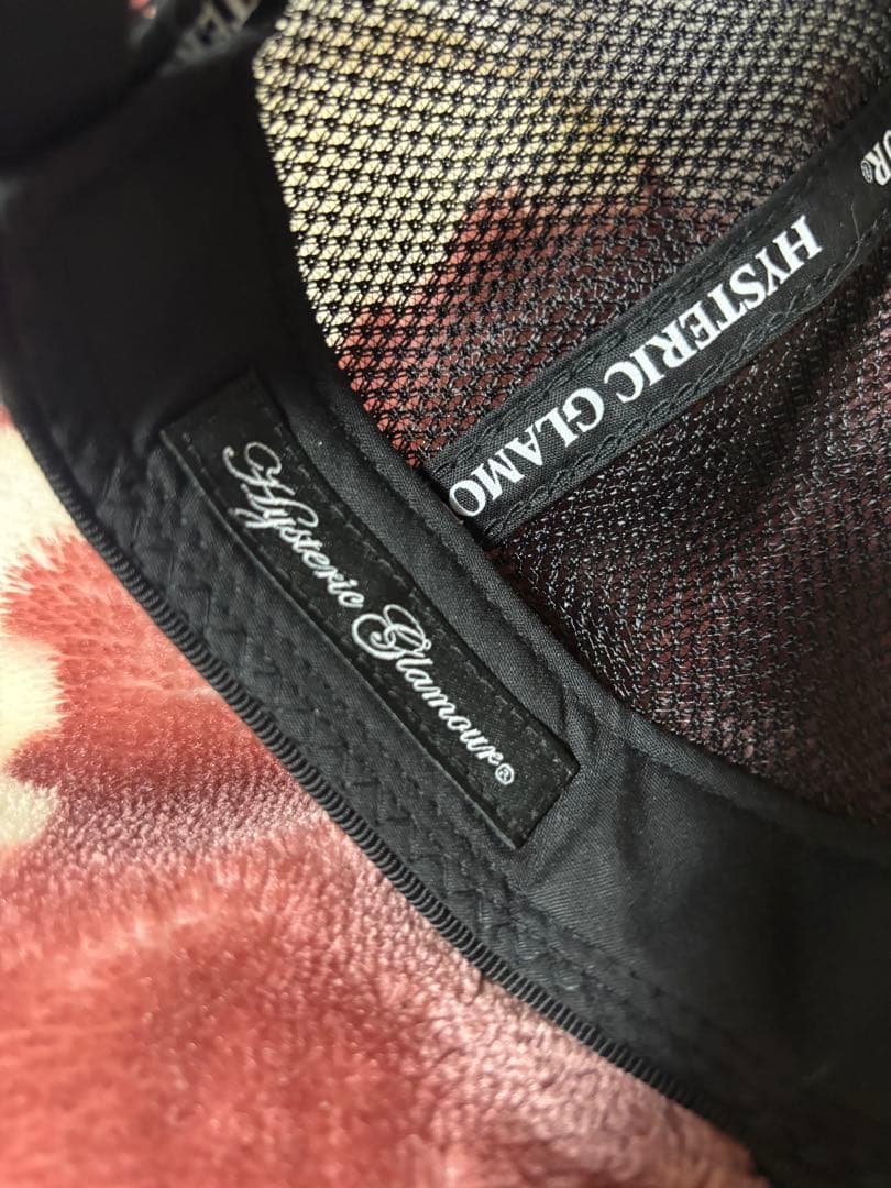 HYSTERIC GLAMOUR スタッズキャップ 黒