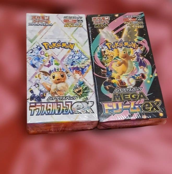 テラスタルフェスBOX メガドリームex BOX シュリンク付き