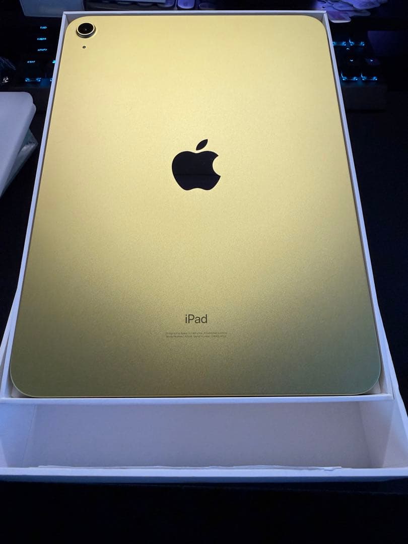 ⭕️11/19まで期間限定値引⭕️iPad 第10世代 WiFi 64GB イエロー