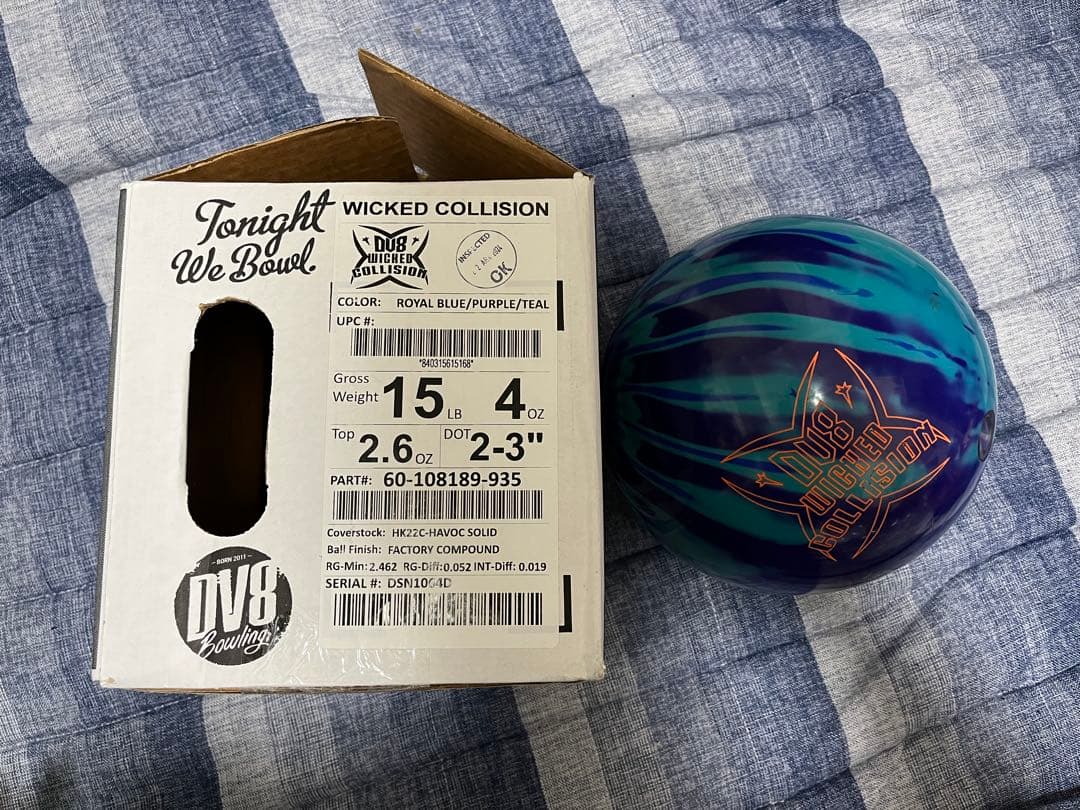 【15ポンド４オンズ】ウィケッド・コリジョン