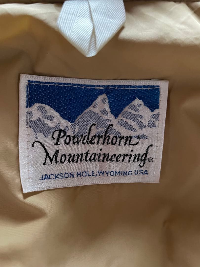m*9様 70's powderhornmountaineering downj