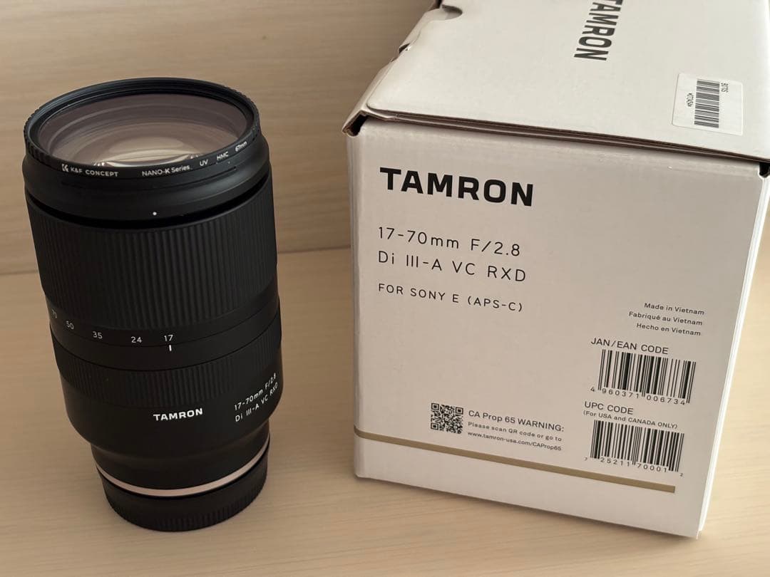 おまけ付き タムロン 17-70mm F/2.8 Di III-A VC RXD