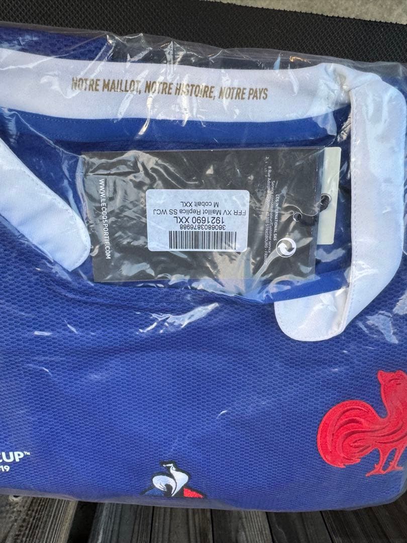 ラグビーW杯 2019 日本大会 フランス代表ジャージ XL