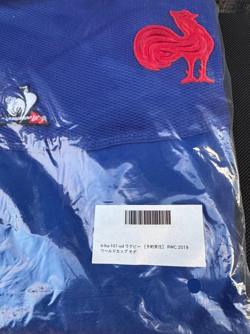 ラグビーW杯 2019 日本大会 フランス代表ジャージ XL