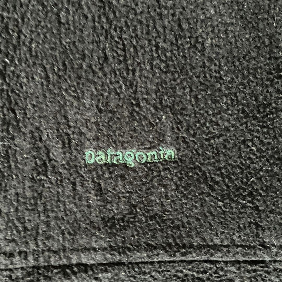 90S USA製 patagonia シンチラ フリースベスト ブラック