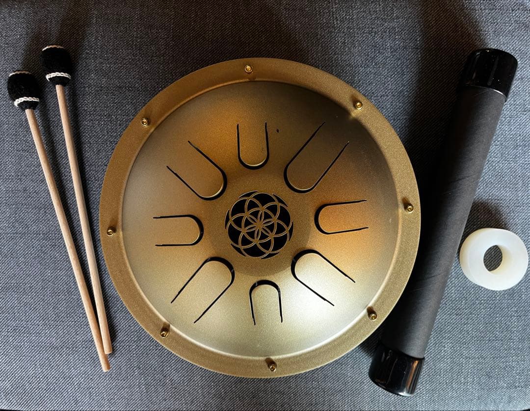 【美品】喜楽器ガンクドラム　GANK2 miniソルフェジオ