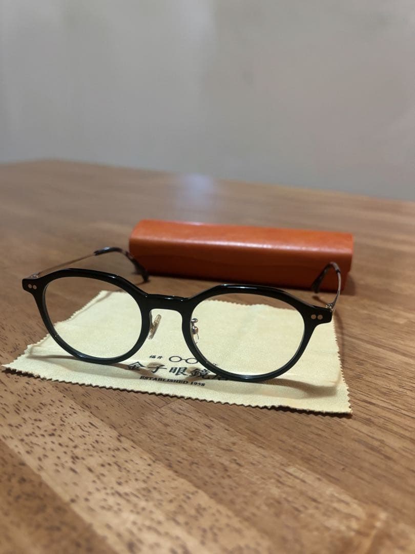 金子眼鏡 サングラス メガネ 調光レンズ ケース付属