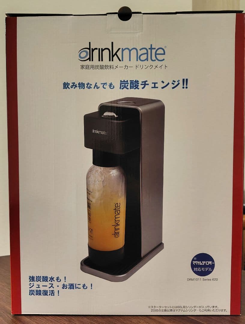 新品未使用　炭酸水メーカー drinkmate DM1011