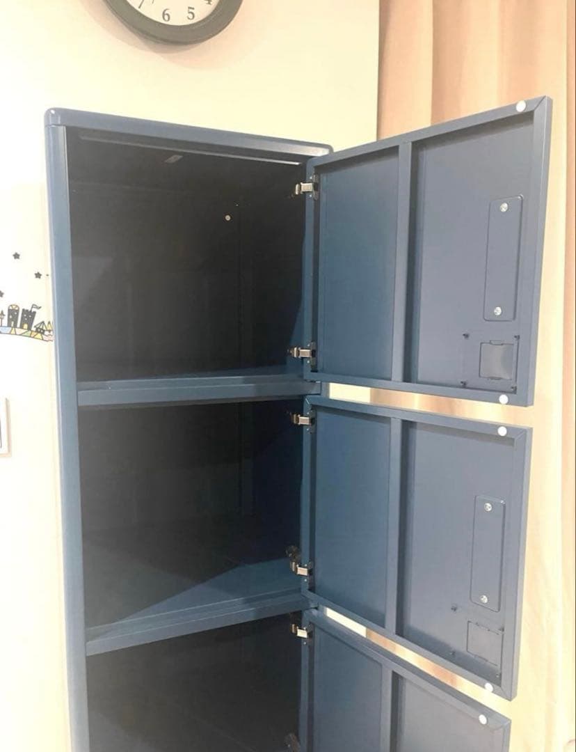 【美品】【廃盤カラー】イドーセン IKEA 4段キャビネット ラス1