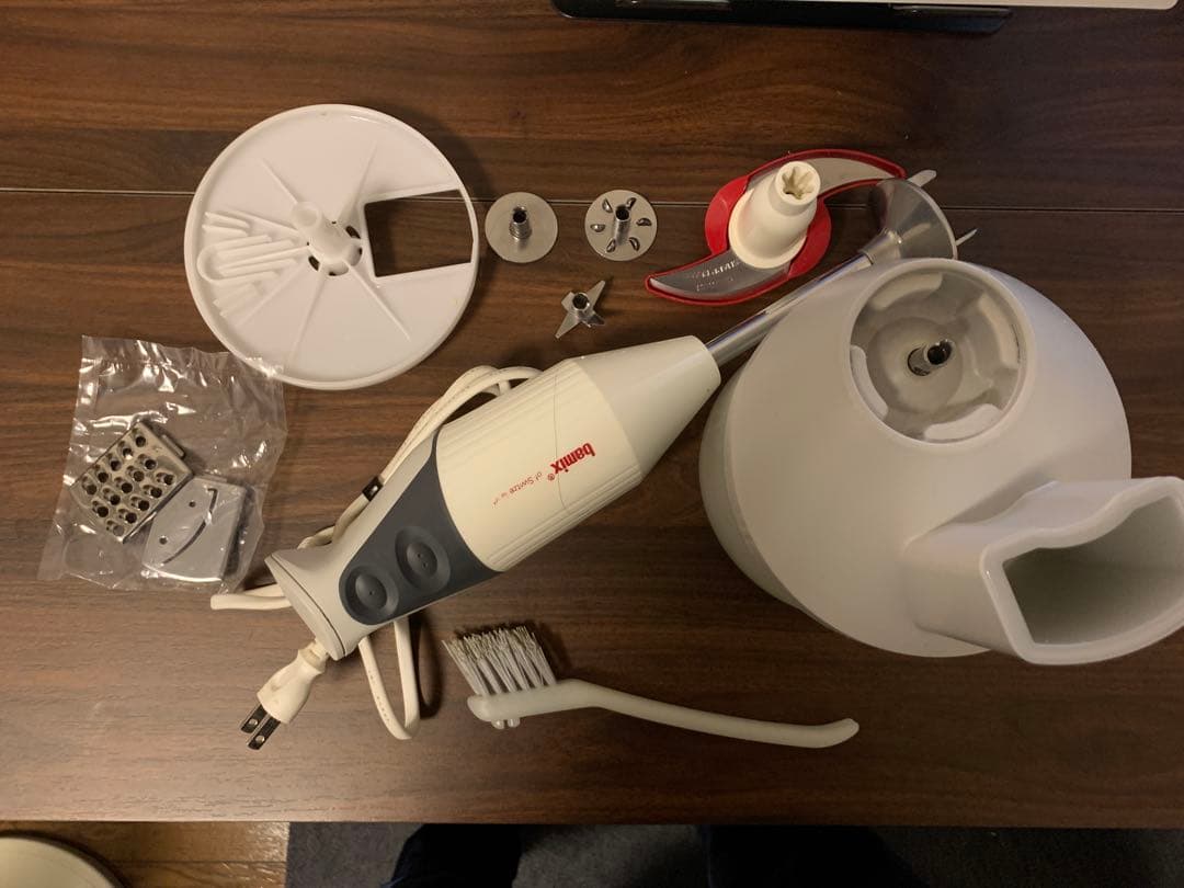 bamix M300 ホワイト 本体・アタッチメントのセット