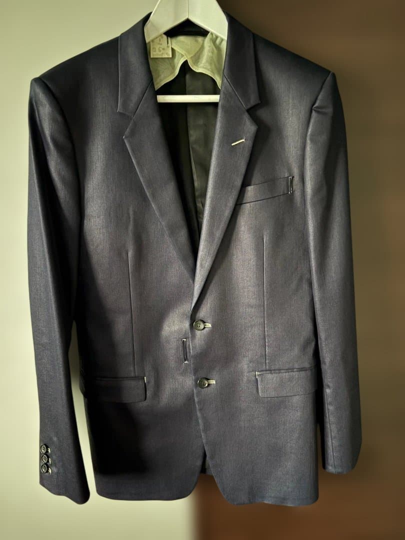 <檄レア美品>DIESEL/N.HOOLYWOODコラボジャケット ネイビー40