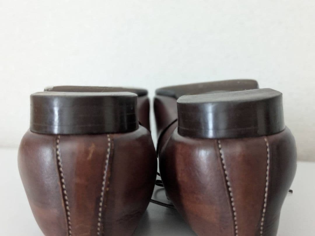 ビュルデサボン bulle de savon ハンドペイントレザーシューズ　M