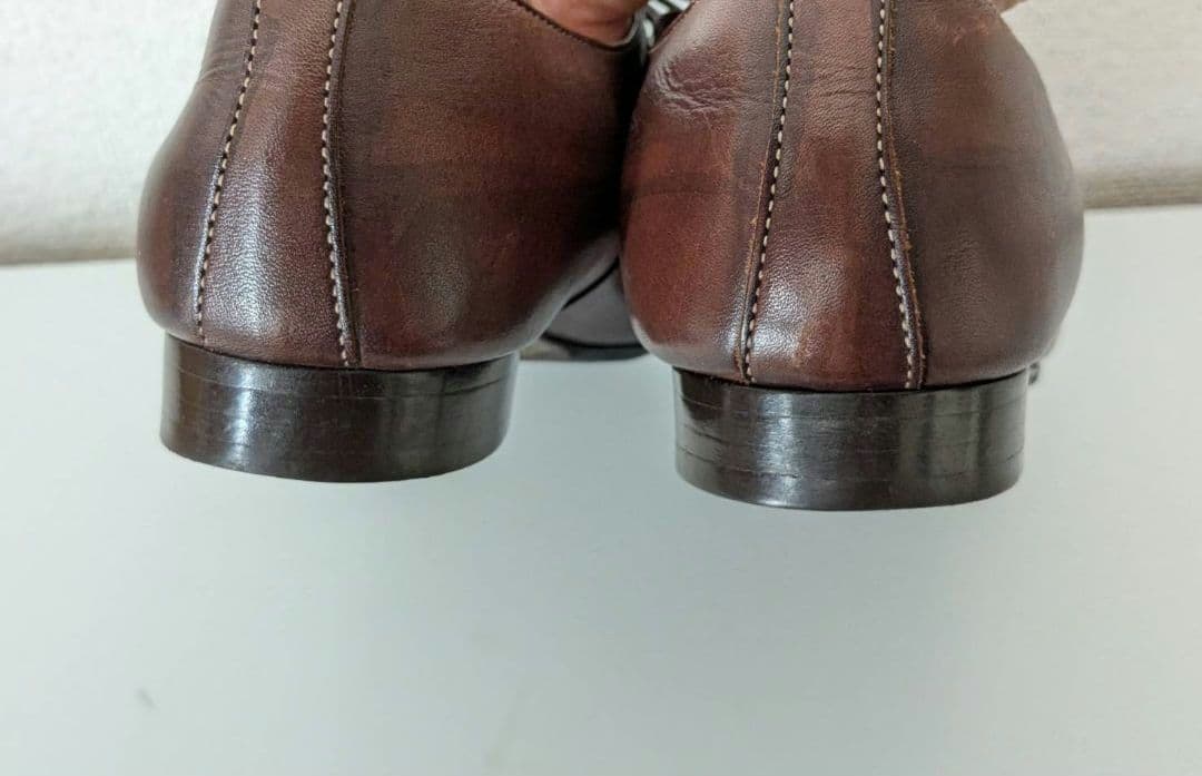 ビュルデサボン bulle de savon ハンドペイントレザーシューズ　M