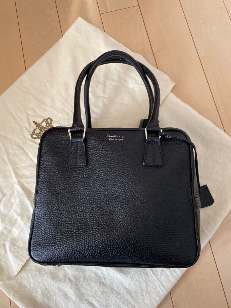 ADMJボストン型ハンドバッグ 美品