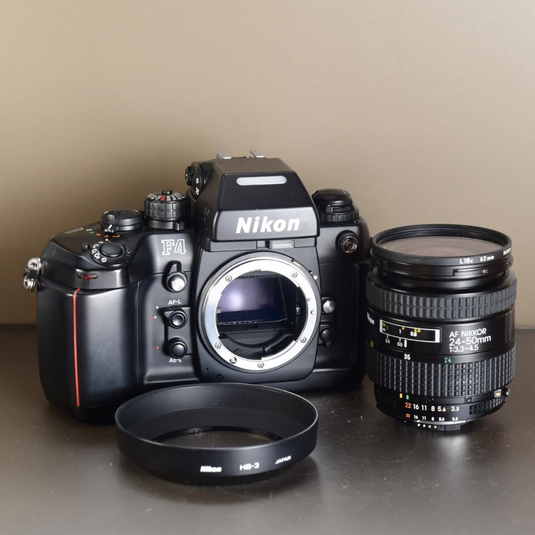 はんぶんメガネ様確認用 Nikon F4 ズームレンズセット 動作確認済み