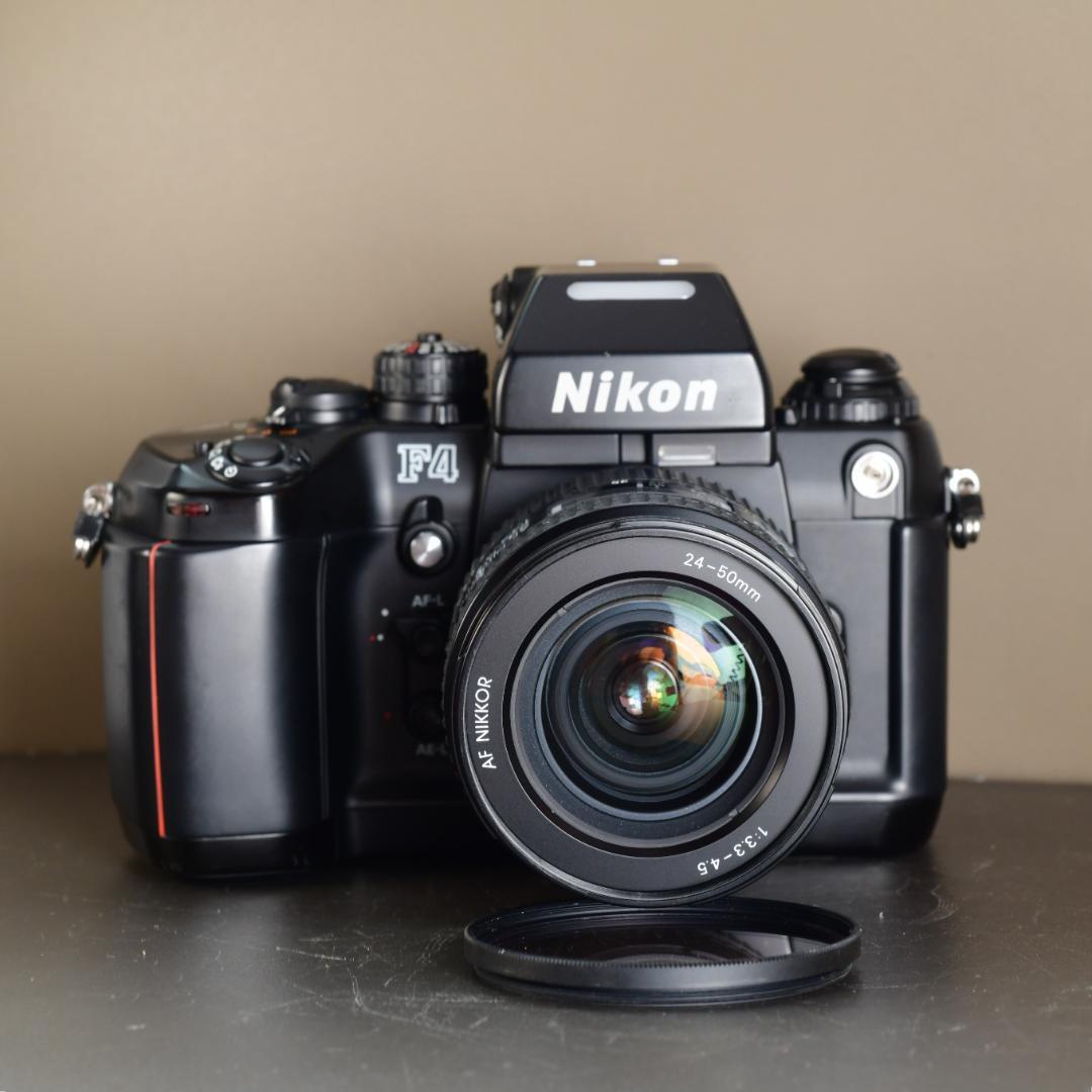 はんぶんメガネ様確認用 Nikon F4 ズームレンズセット 動作確認済み